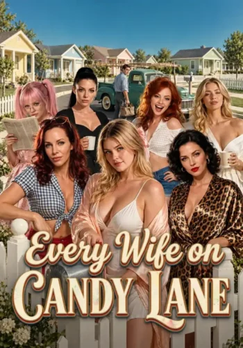 Official Candy Shorts key art for Every Wife on Candy Lane
